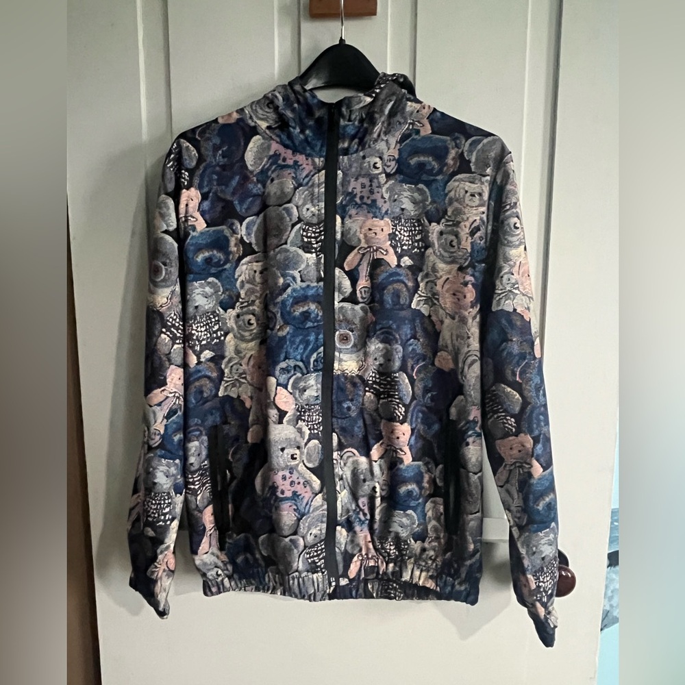 Men's Multicolor Teddy Bear Patterned Jacket - image 1